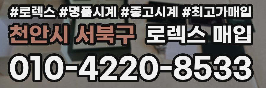 천안시 서북구 로렉스 매입