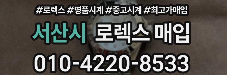 서산시 로렉스 매입