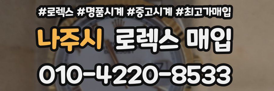 나주시 로렉스 매입