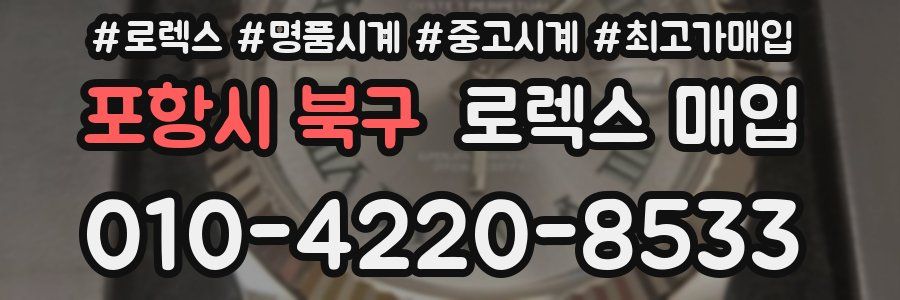 포항시 북구 로렉스 매입