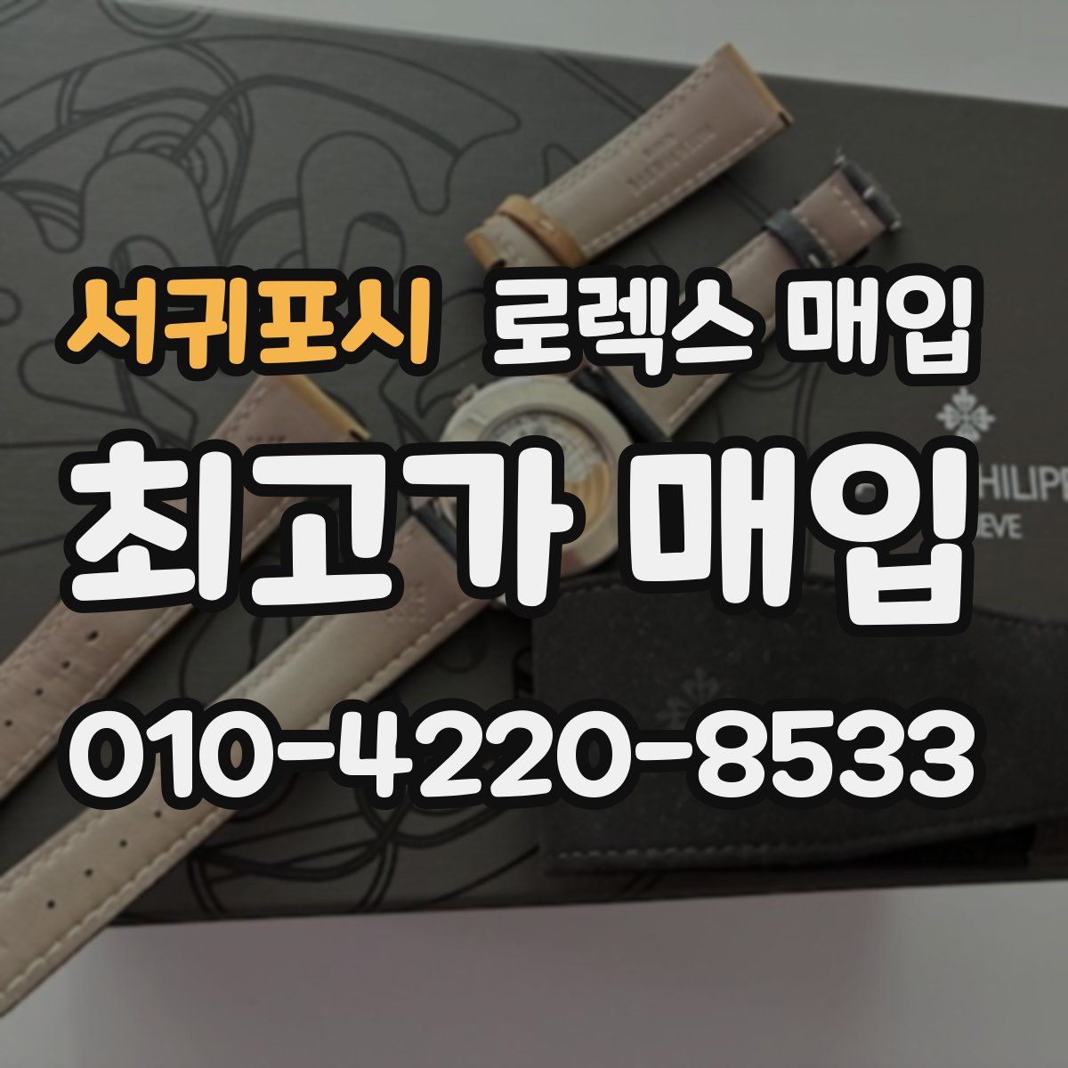 서귀포시 로렉스 매입