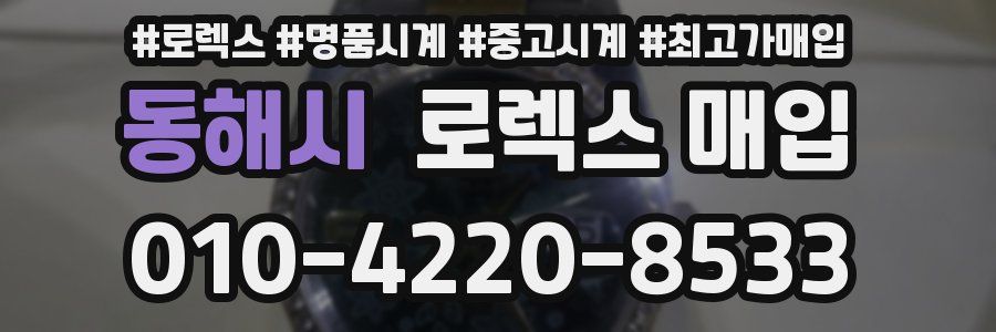 동해시 로렉스 매입