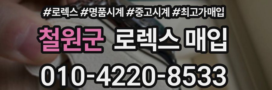 철원군 로렉스 매입