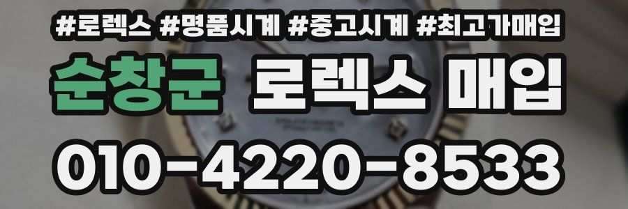 순창군 로렉스 매입