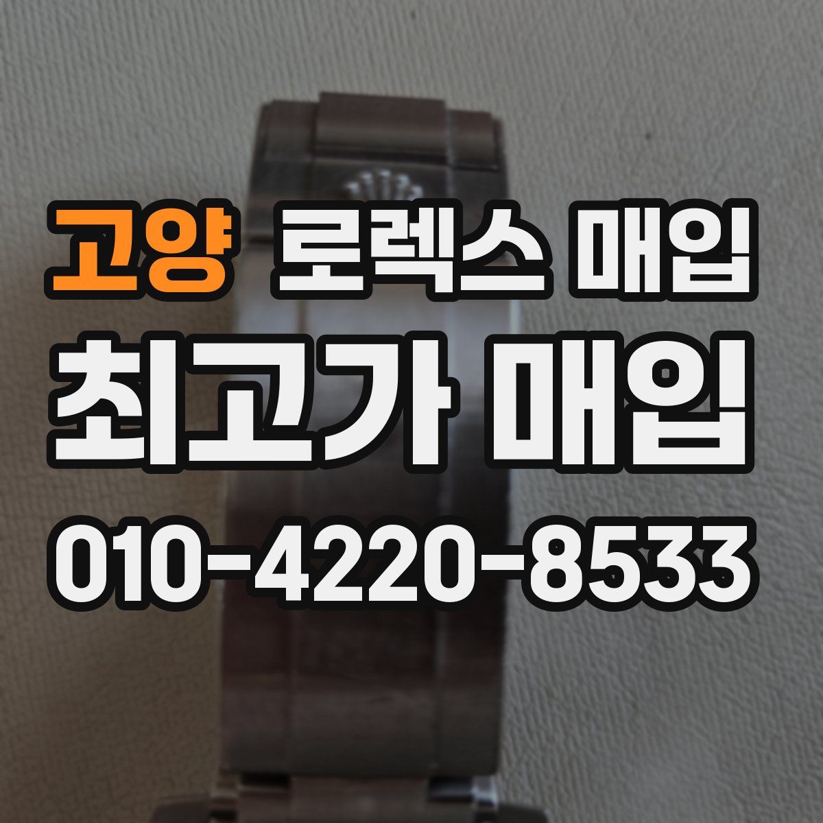 고양 로렉스 매입