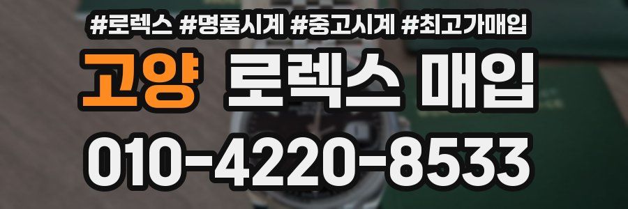 고양 로렉스 매입