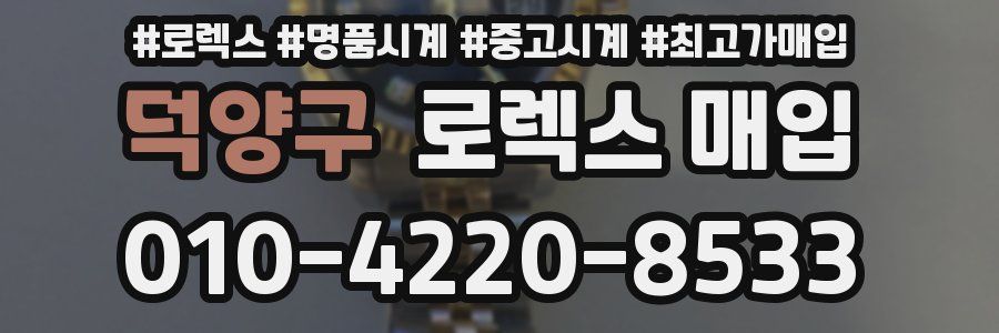 덕양구 로렉스 매입