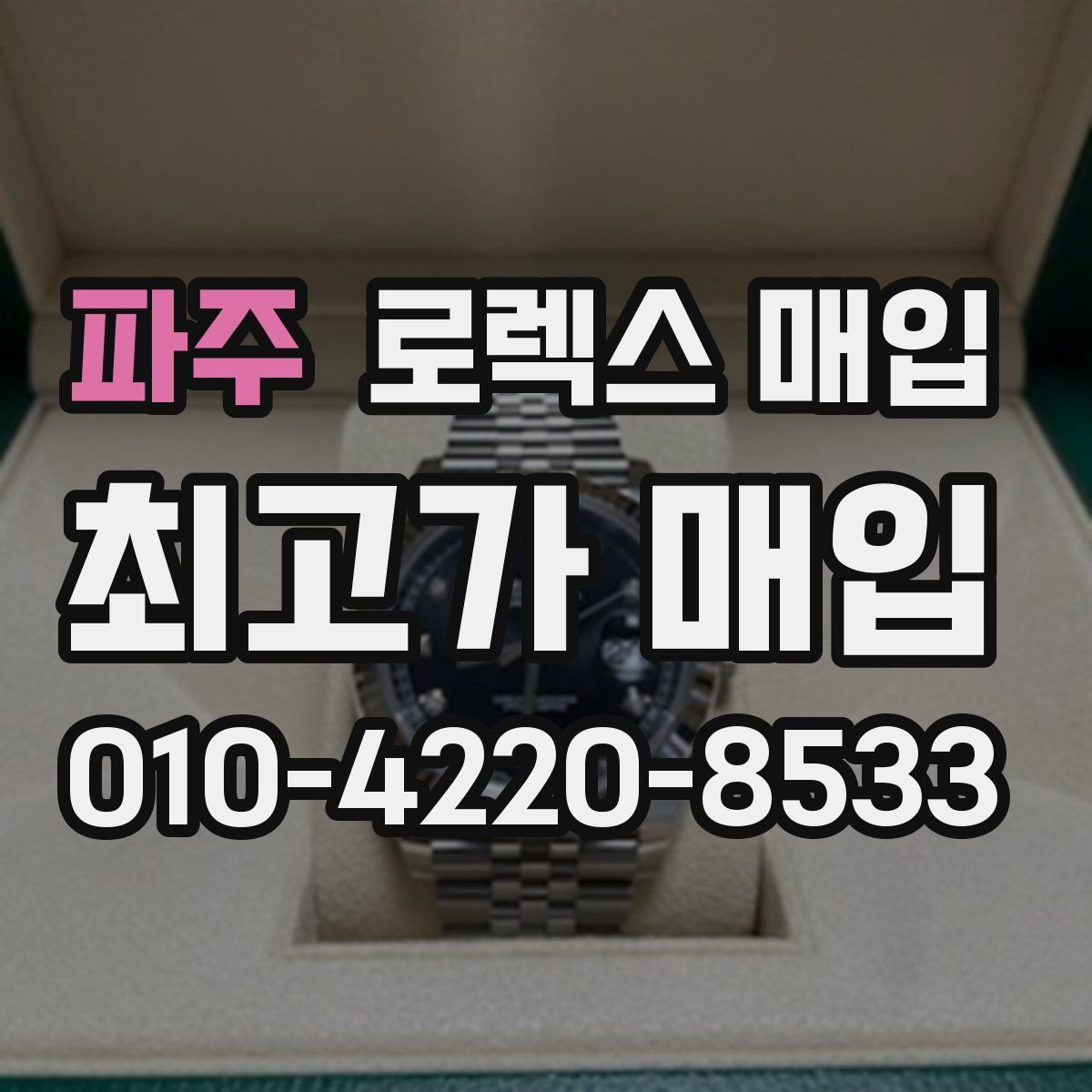 파주 로렉스 매입