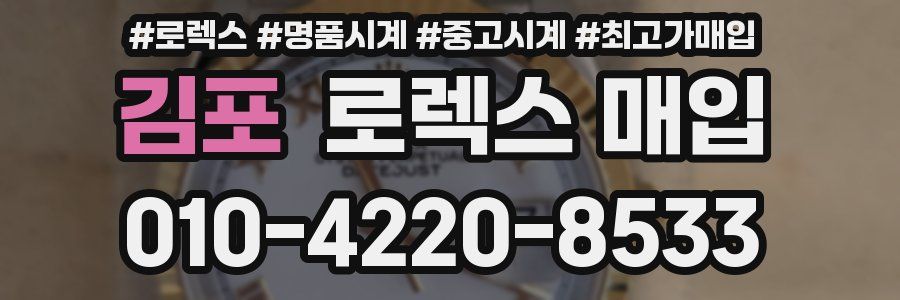 김포 로렉스 매입
