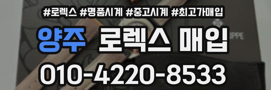 양주 로렉스 매입