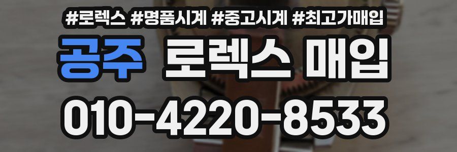 공주 로렉스 매입