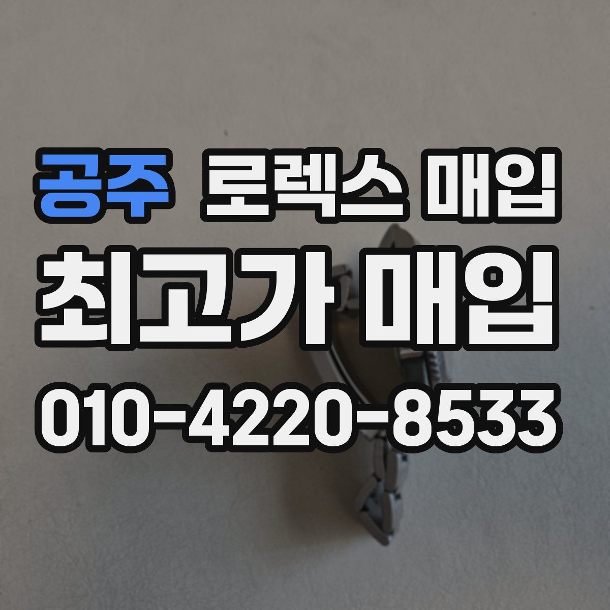 공주 로렉스 매입