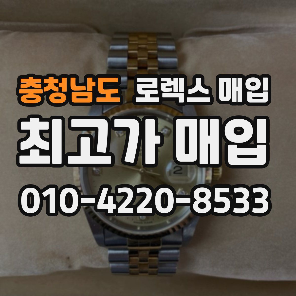 충청남도 로렉스 매입