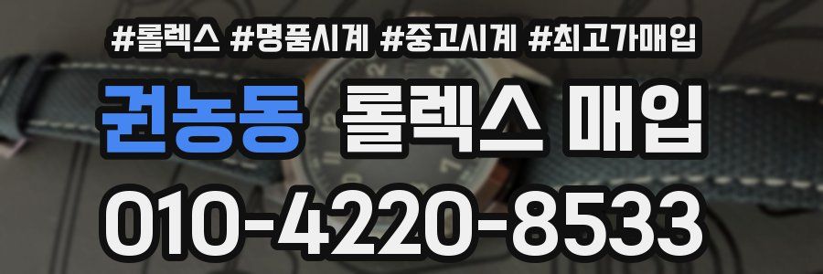 권농동 롤렉스 매입