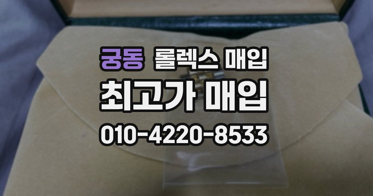 궁동 롤렉스 매입