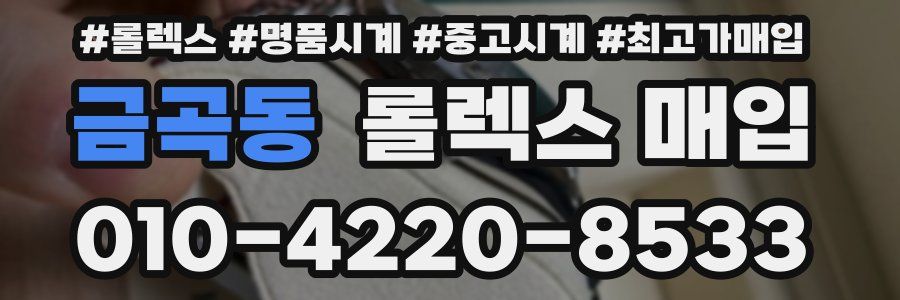 금곡동 롤렉스 매입