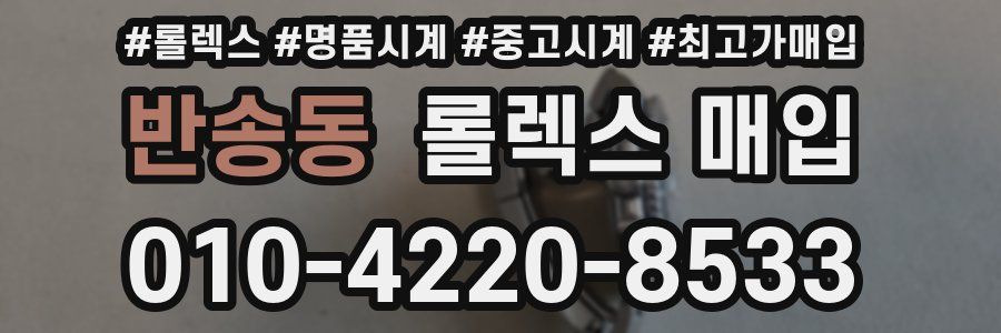 반송동 롤렉스 매입