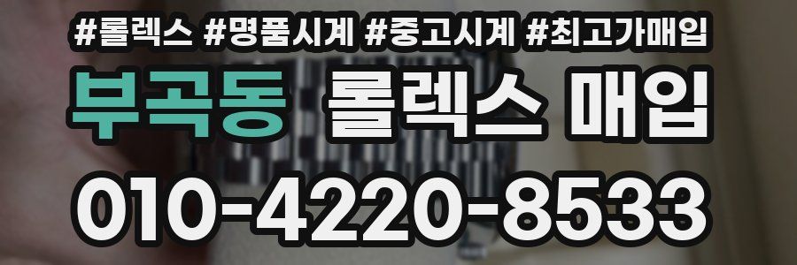 부곡동 롤렉스 매입