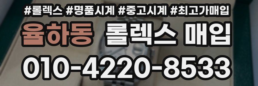 율하동 롤렉스 매입