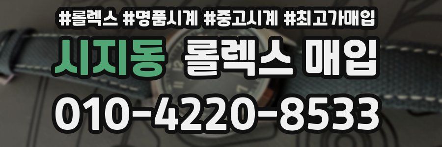 시지동 롤렉스 매입
