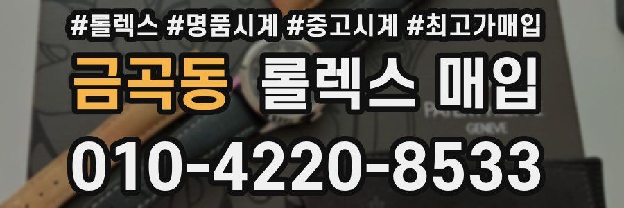금곡동 롤렉스 매입