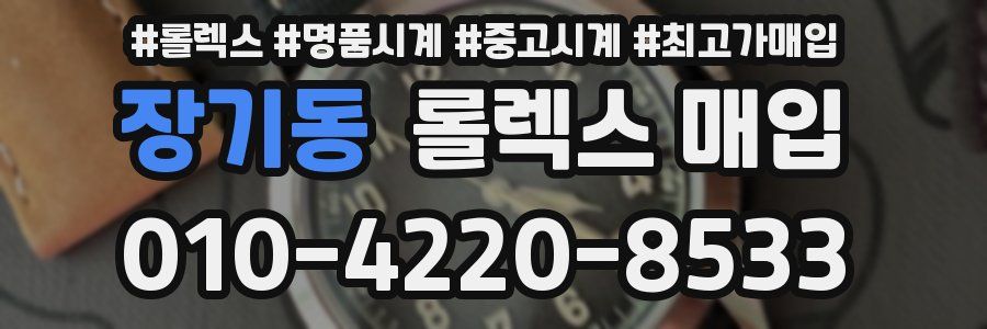 장기동 롤렉스 매입