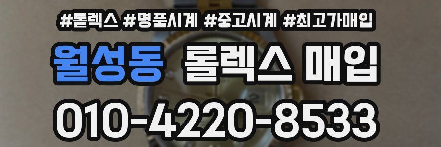 월성동 롤렉스 매입