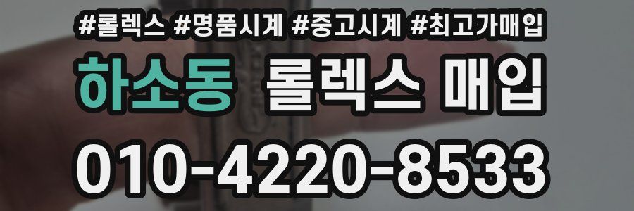 하소동 롤렉스 매입