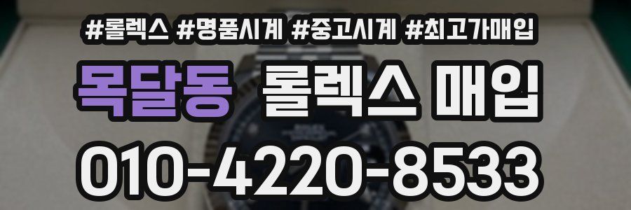 목달동 롤렉스 매입