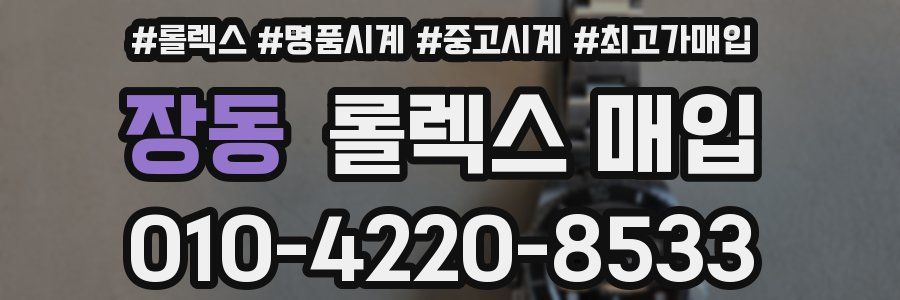장동 롤렉스 매입