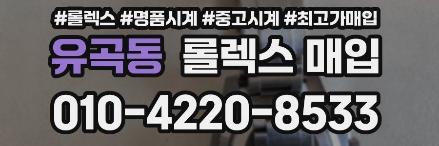 유곡동 롤렉스 매입