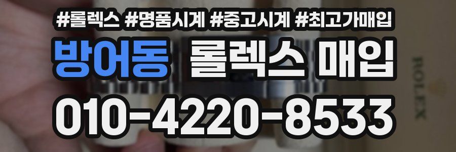 방어동 롤렉스 매입