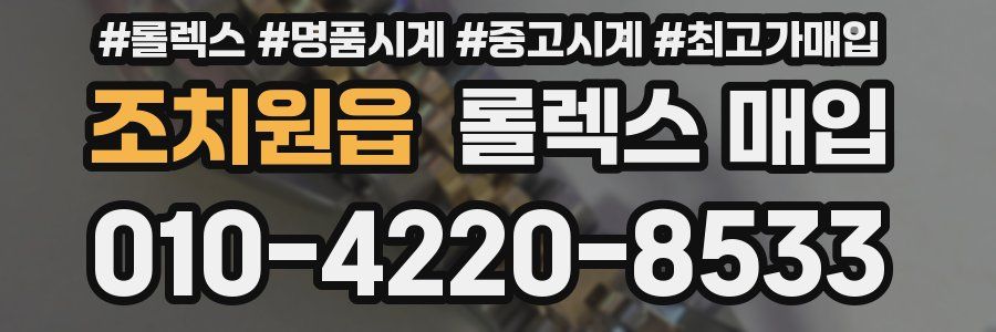 조치원읍 롤렉스 매입