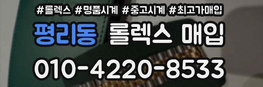 평리동 롤렉스 매입