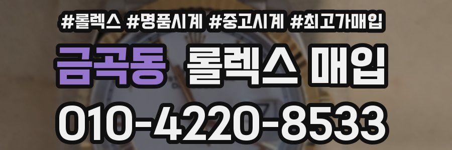 금곡동 롤렉스 매입
