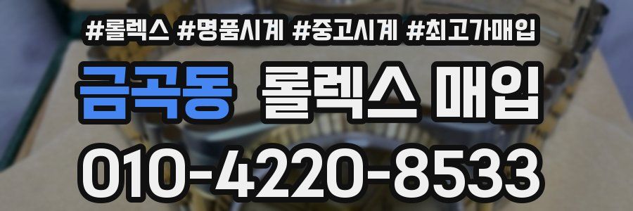 금곡동 롤렉스 매입