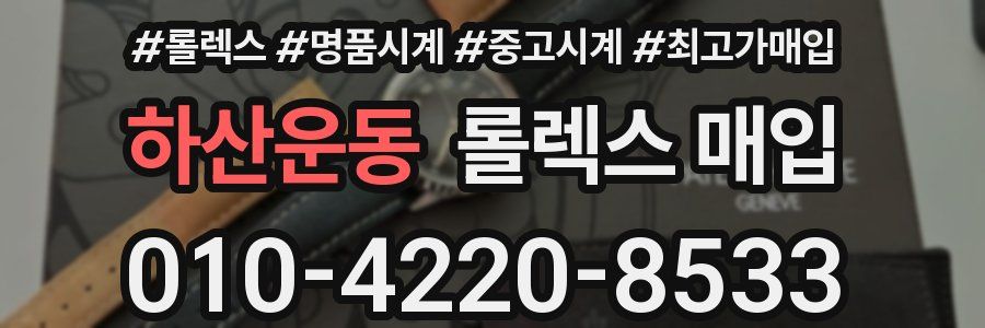 하산운동 롤렉스 매입