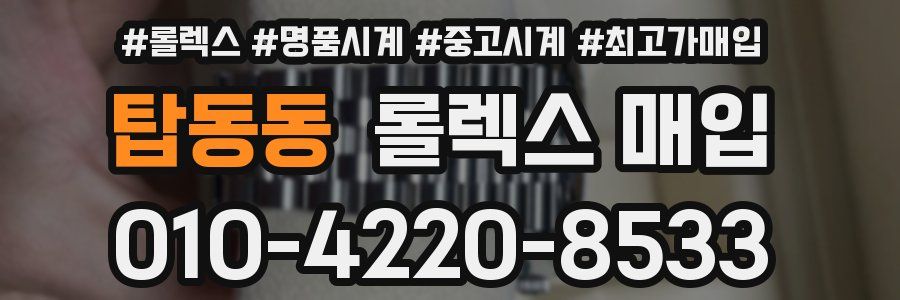 탑동동 롤렉스 매입