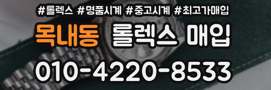 목내동 롤렉스 매입