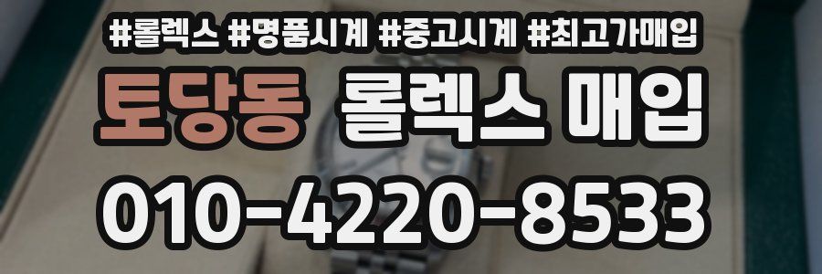 토당동 롤렉스 매입