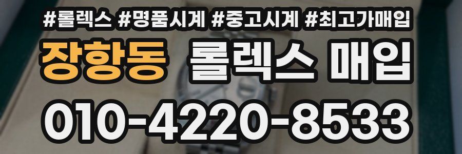 장항동 롤렉스 매입