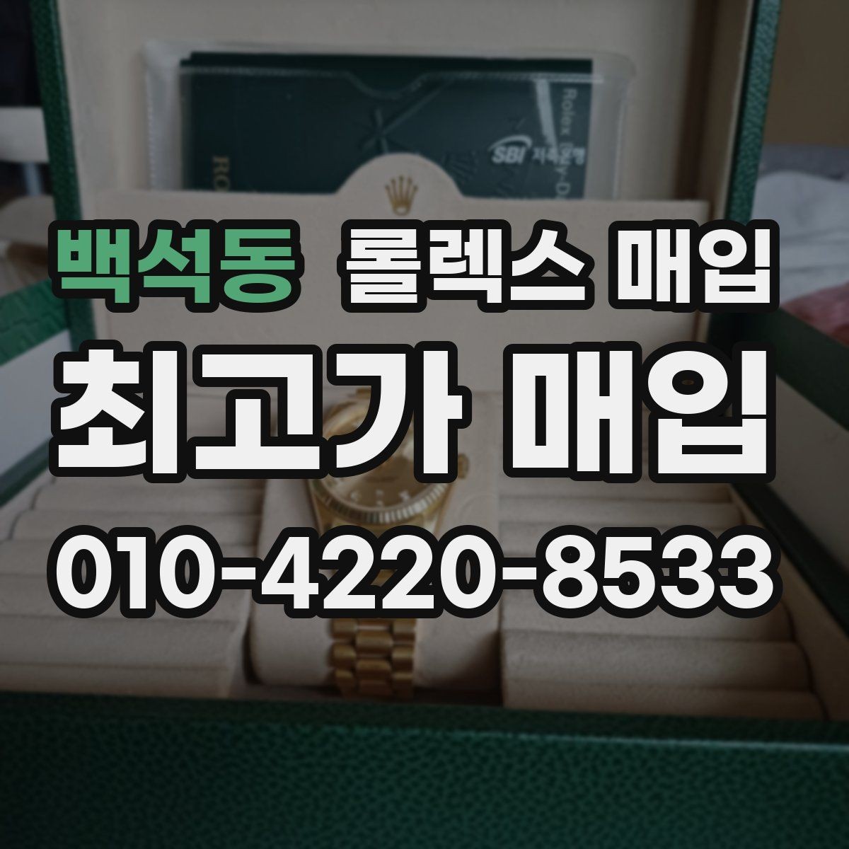 백석동 롤렉스 매입 GMT 마스터 시세 확인 포인트