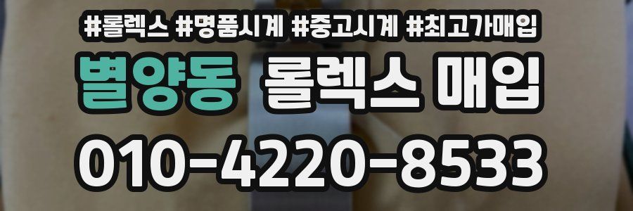 별양동 롤렉스 매입