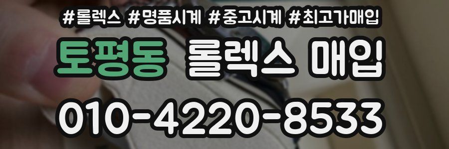 토평동 롤렉스 매입