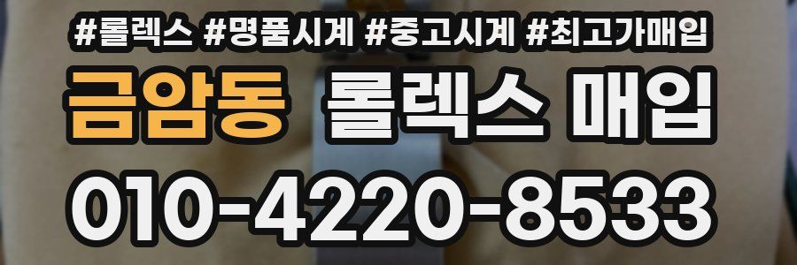 금암동 롤렉스 매입