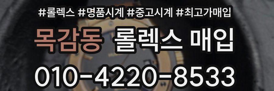 목감동 롤렉스 매입