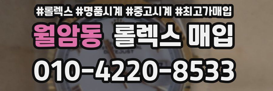 월암동 롤렉스 매입