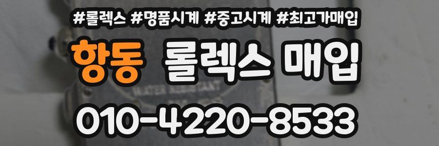 항동 롤렉스 매입