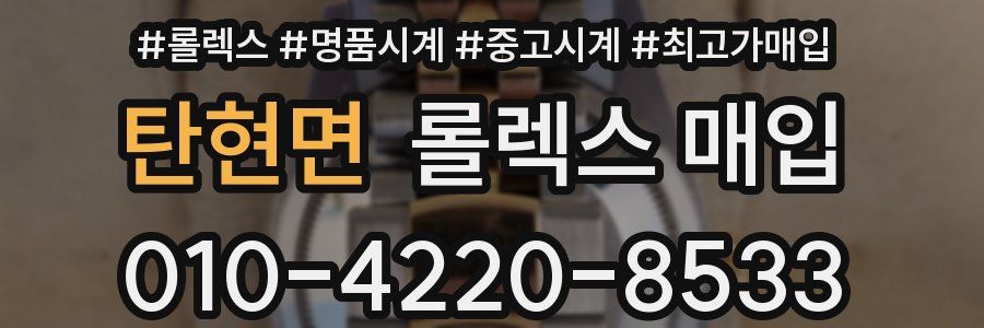 탄현면 롤렉스 매입