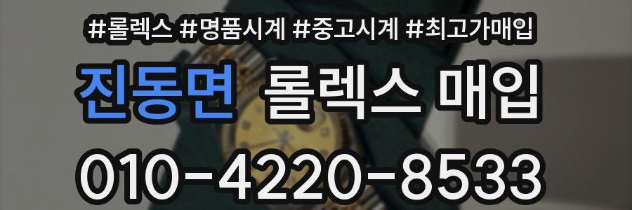 진동면 롤렉스 매입